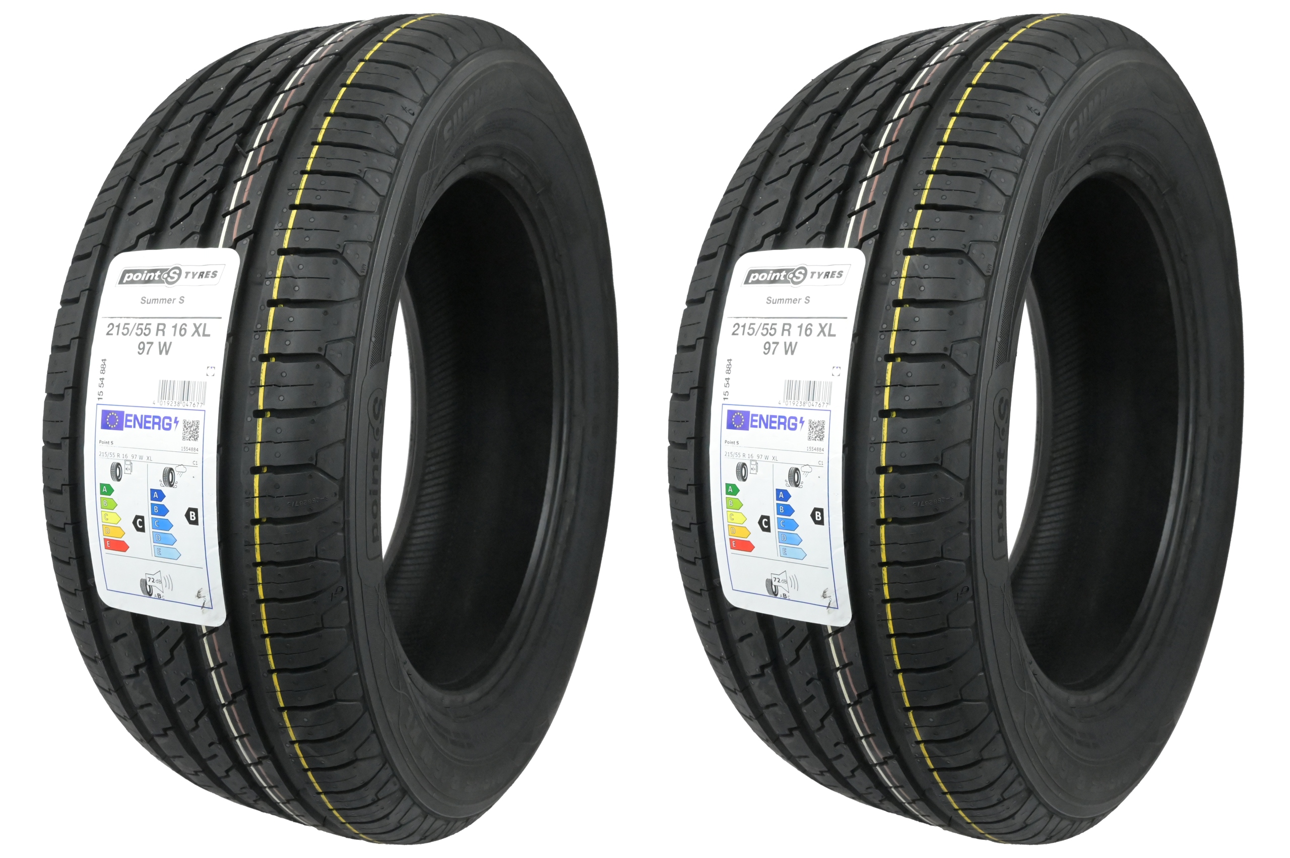 2 x 215/55R16 XL 97W Summer s Point s TYRES літо