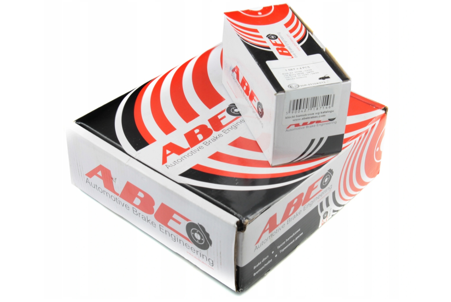 Диски Abe колодки и датчик ПД BMW 5 E60 324MM