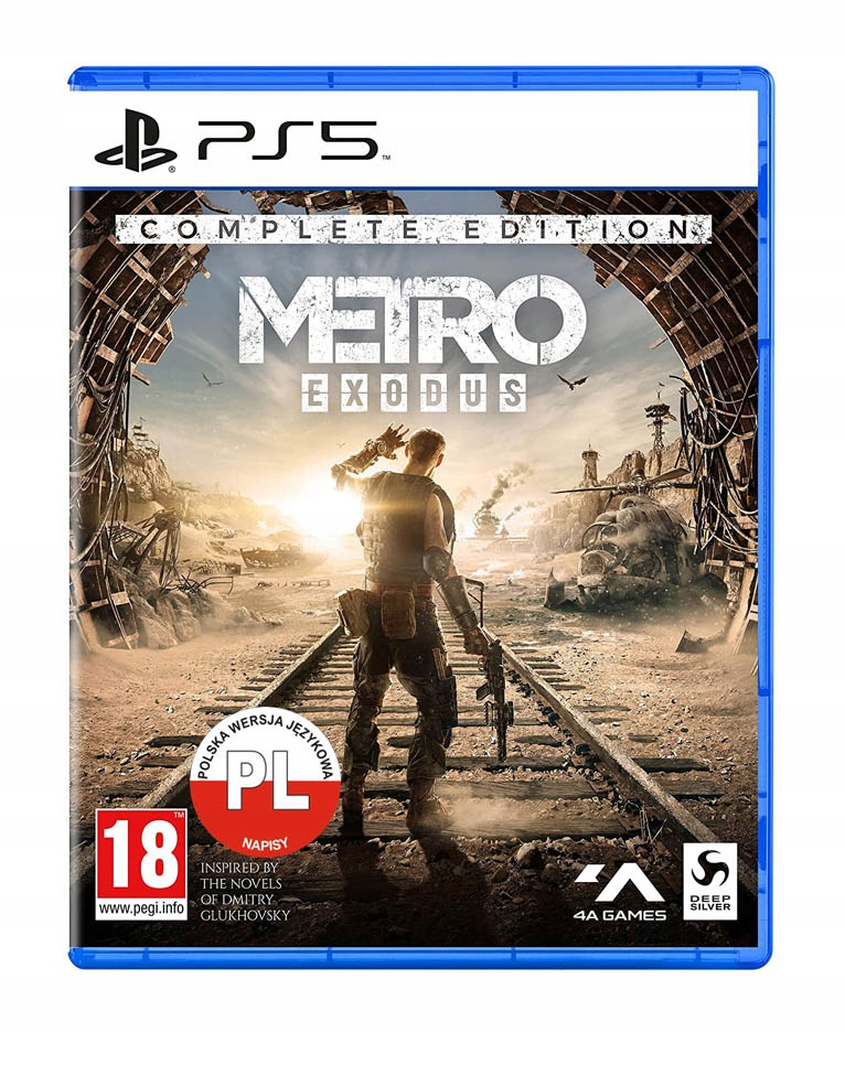 METRO EXODUS: EDYCJA KOMPLETNA / PS5 / GRA NA PŁYCIE / POLSKIE NAPISY