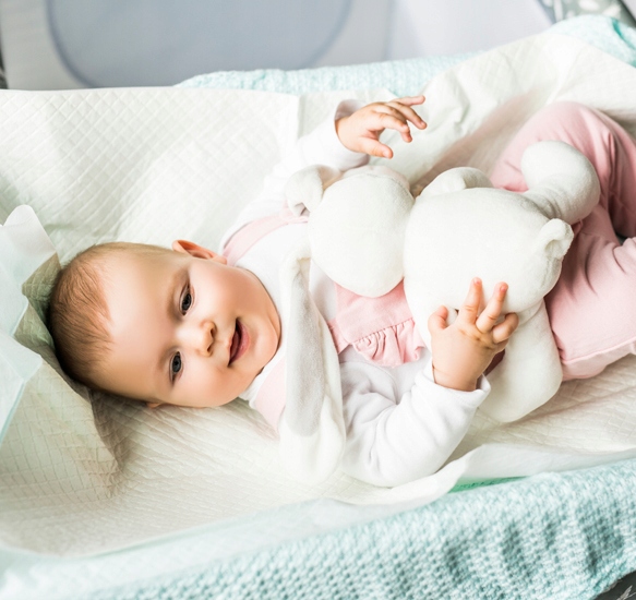 Babyono Podkłady Jednorazowe do Przewijania 60x90 Przewijak 10 sztuk EAN (GTIN) 5901435403464