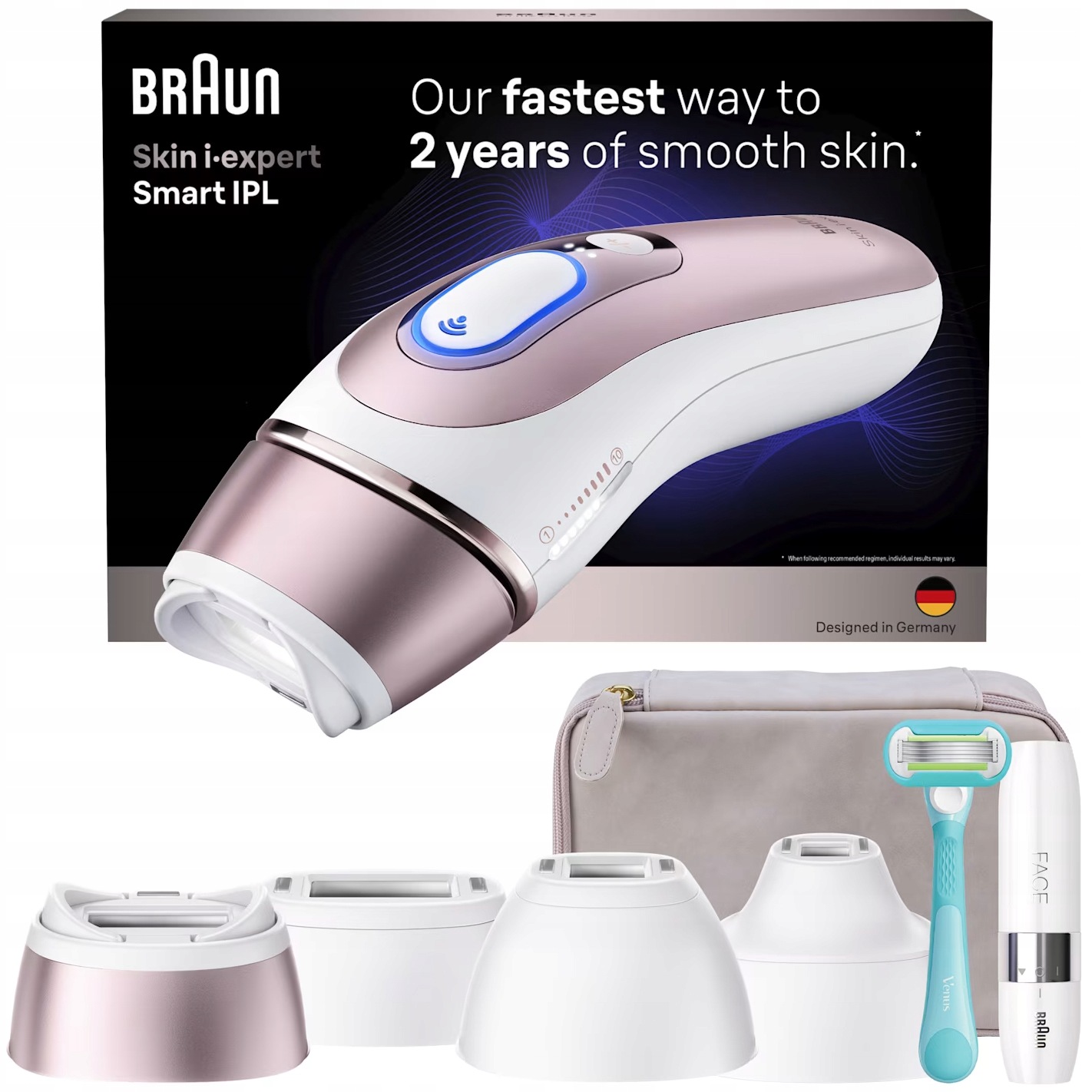 Ipl epilátor Braun PL7432 se senzorem SkinPro 2.0