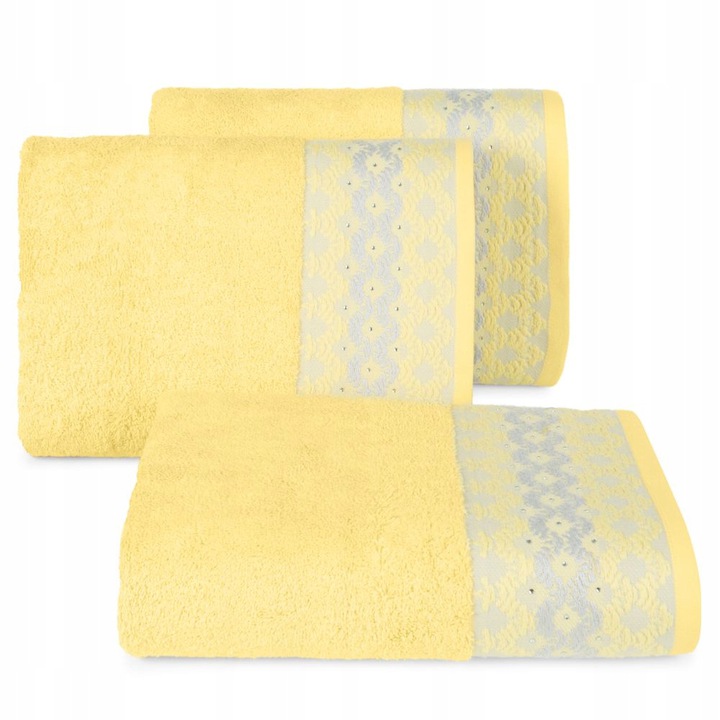 

Ręcznik żółty 70x140 Bawełna Kąpielowy chłonny