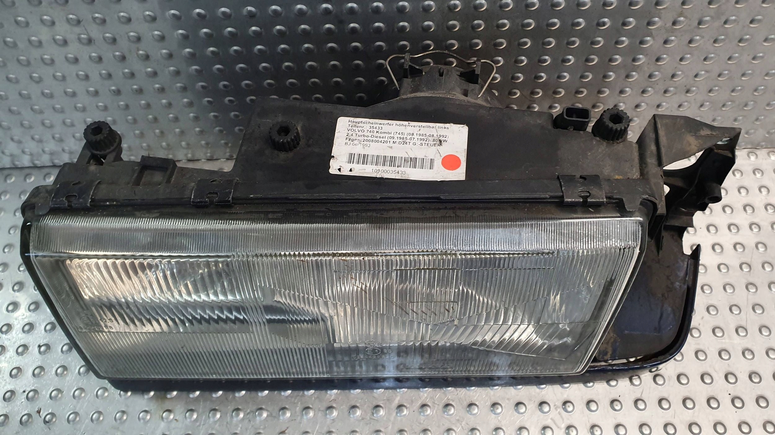 light front left VOLVO 740 85