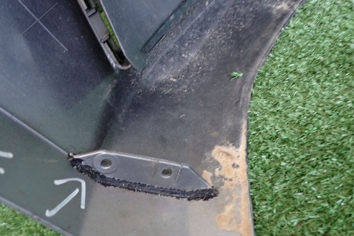 AUDI A4 B9 15-19 front bumper front