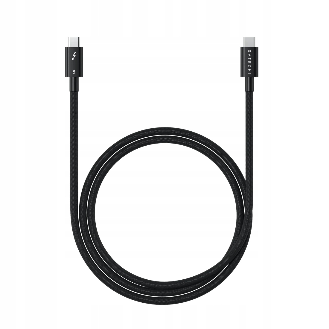 Satechi – kabel thunderbolt 5 Usb-c – Usb-c 1 m s opletením Silný 8K 120 Hz