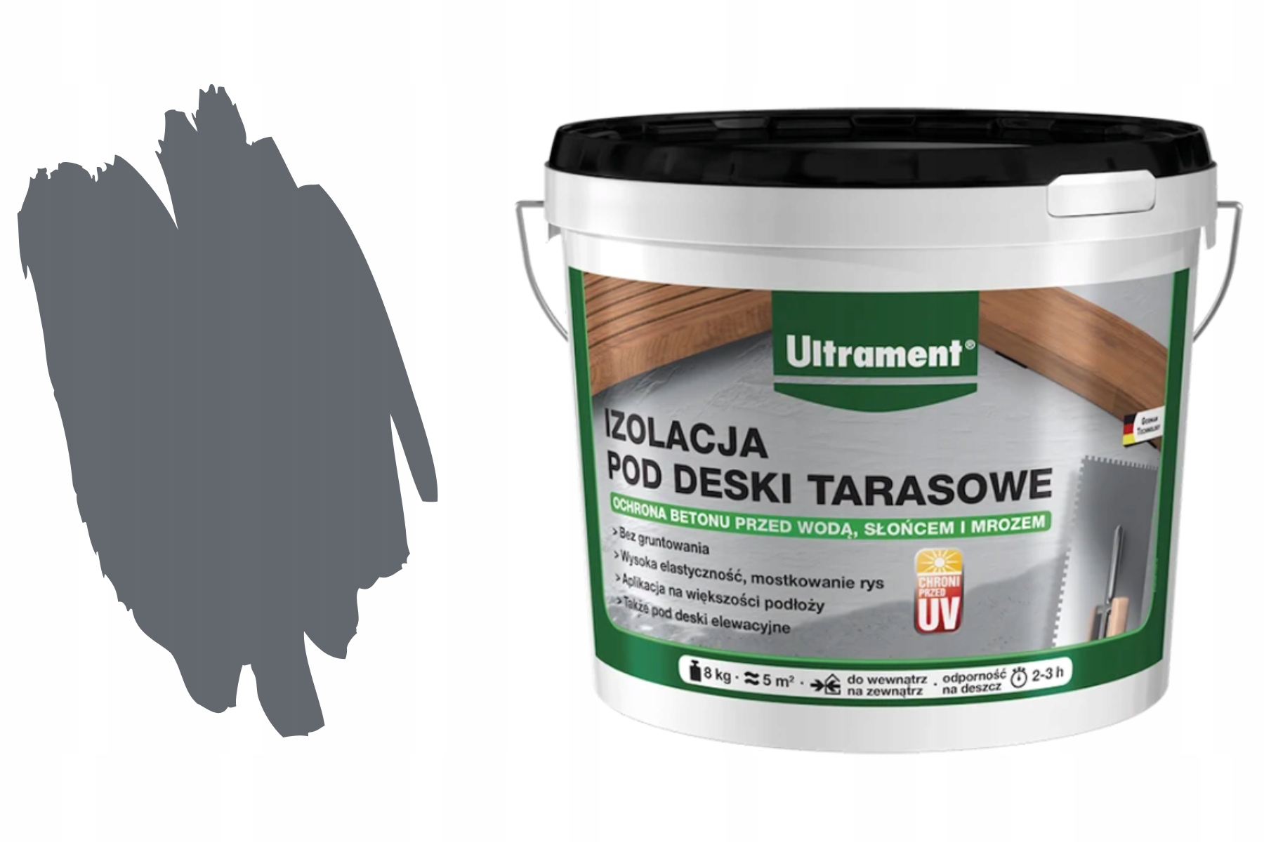 Izolace pod terasová prkna Ultrament 8 kg