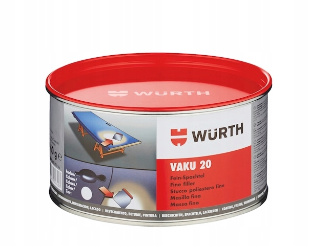 

Wurth Szpachlówka wypełniająca, Vaku 20 utwardz.