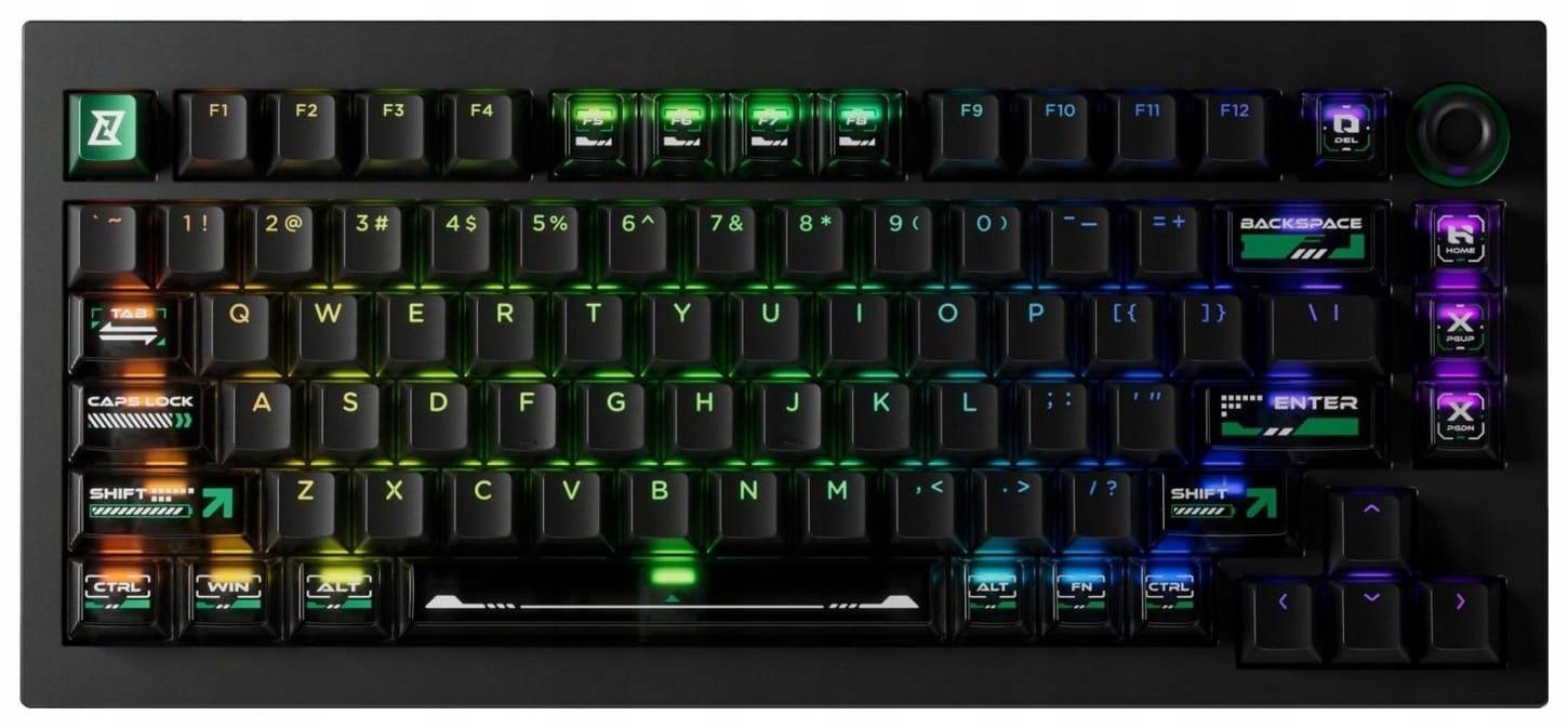 Keychron Lemokey L5 HE Klawiatura Magnetyczna Gamingowa 75% 8KHz Cyber