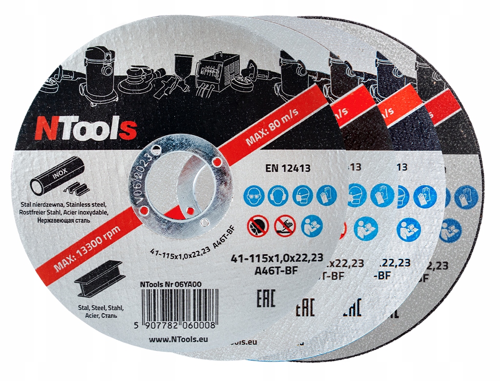 

NTools Sdc Tarcza do cięcia stali 125 x 1,0