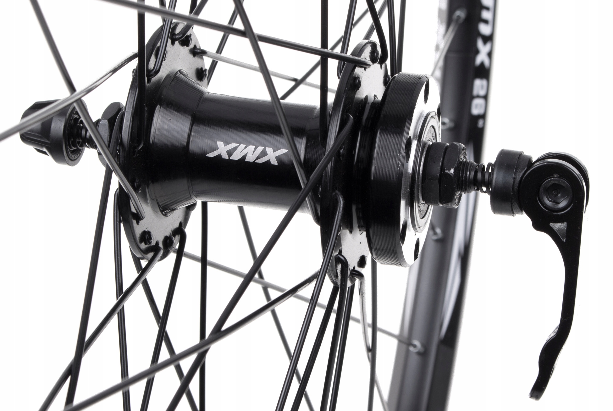 KOŁO ROWEROWE PRZEDNIE POD HAMULEC TARCZOWY OBRĘCZ DISC 26" Marka XMX