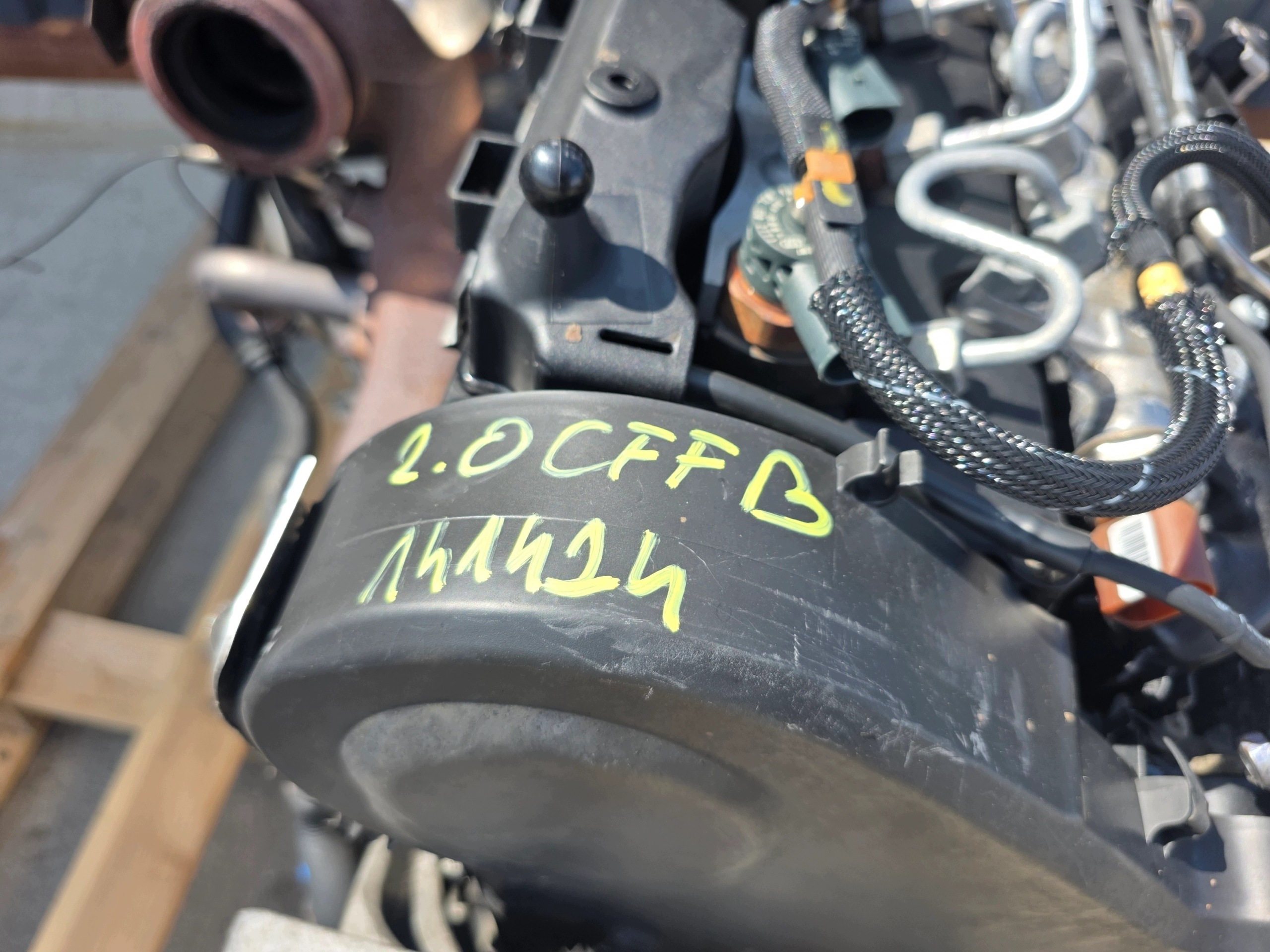 engine complete AUDI VW SEAT SKODA 2.0 TDI CFF CFFB 141424 KM original !*2