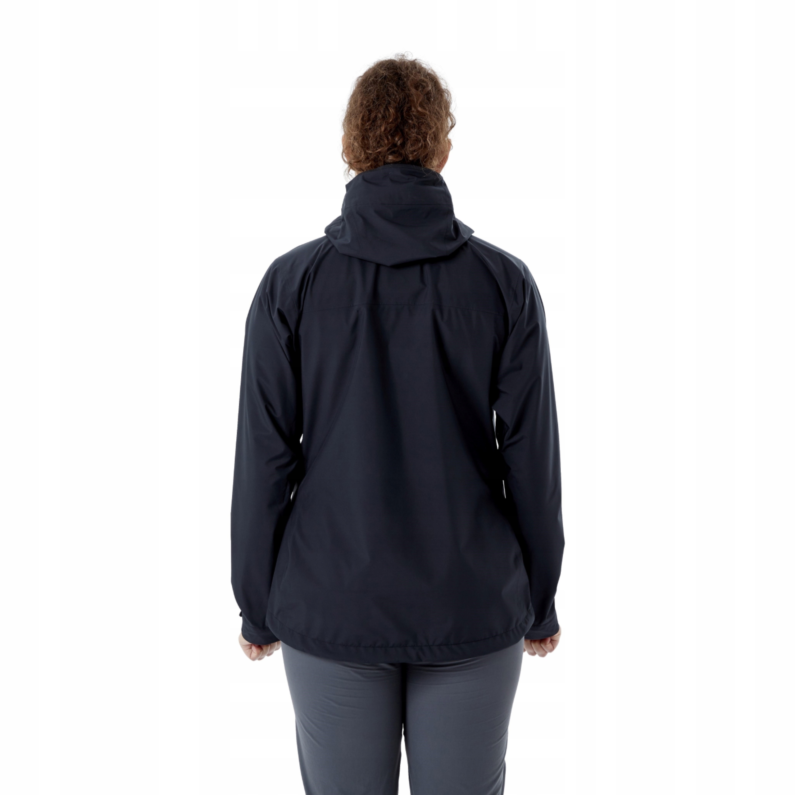 Damska kurtka przeciwdeszczowa Rab Downpour Eco Jacket black 10 Marka Rab