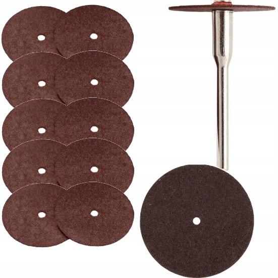 TARCZA DO CIĘCIA METAL DREWNO TWORZYWO SZTUCZ. 25MM 10SZT DO MINISZLIFIERKI