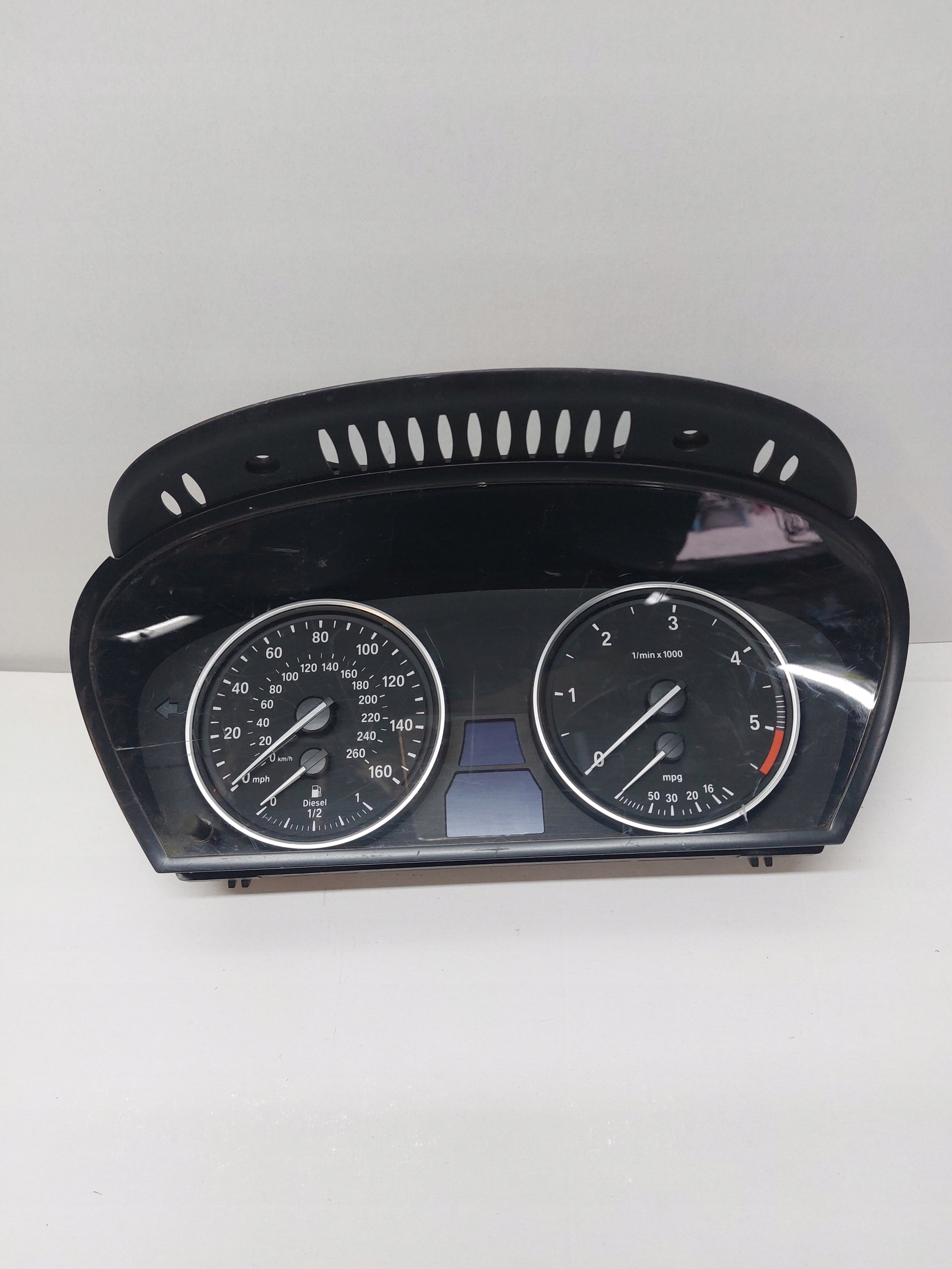 dials dials BMW E60 E61 LIFT LCI 2.0d 3.0d ANGLIK 62109194890