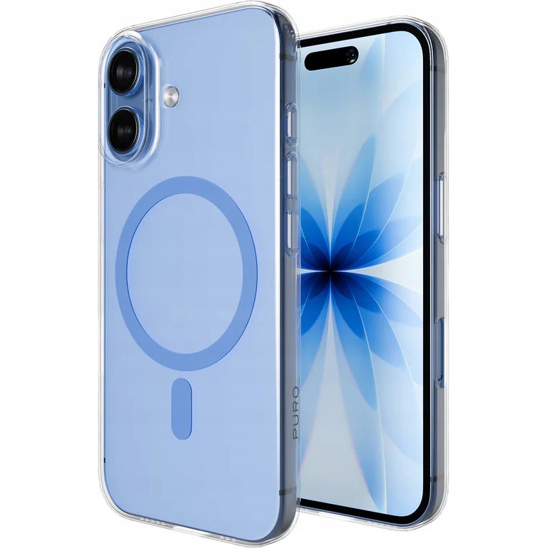 Pouzdro Puro pro iPhone 17 a MagSafe, módní kryt, tenké zadní kryt, přizpůsobené Tpu