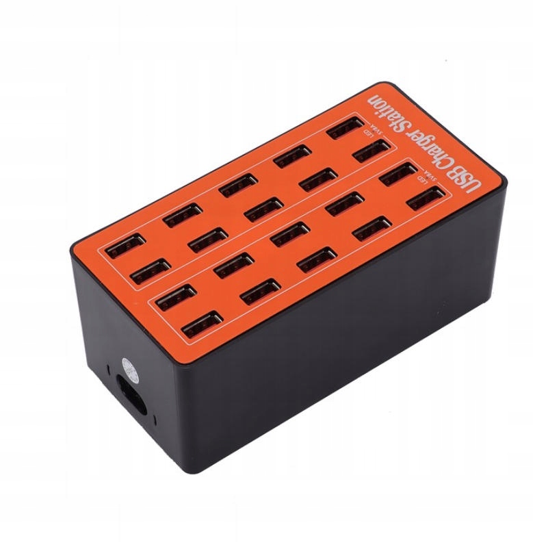 20-portowa Stacja Ładowania USB,Szybka Inteligentna Ładowarka Usb, 100-240V