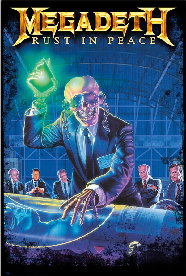 Megadeth Rust in Peace plakat 61x91,5 cm 12883984418 Sklepy, Opinie