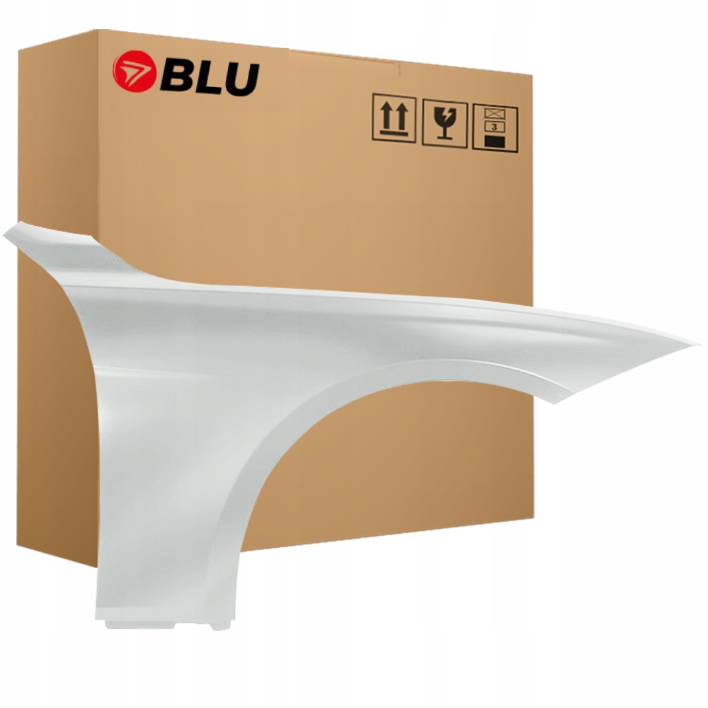 Blu Blatník Bmw F30 F31 F35 354 pravý stříbrný 12-19 přední