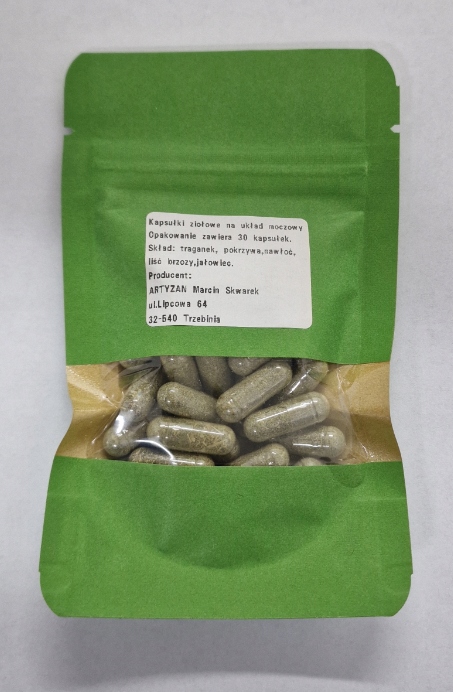 

Kapsułki Ziołowe na Układ Moczowy 30 szt