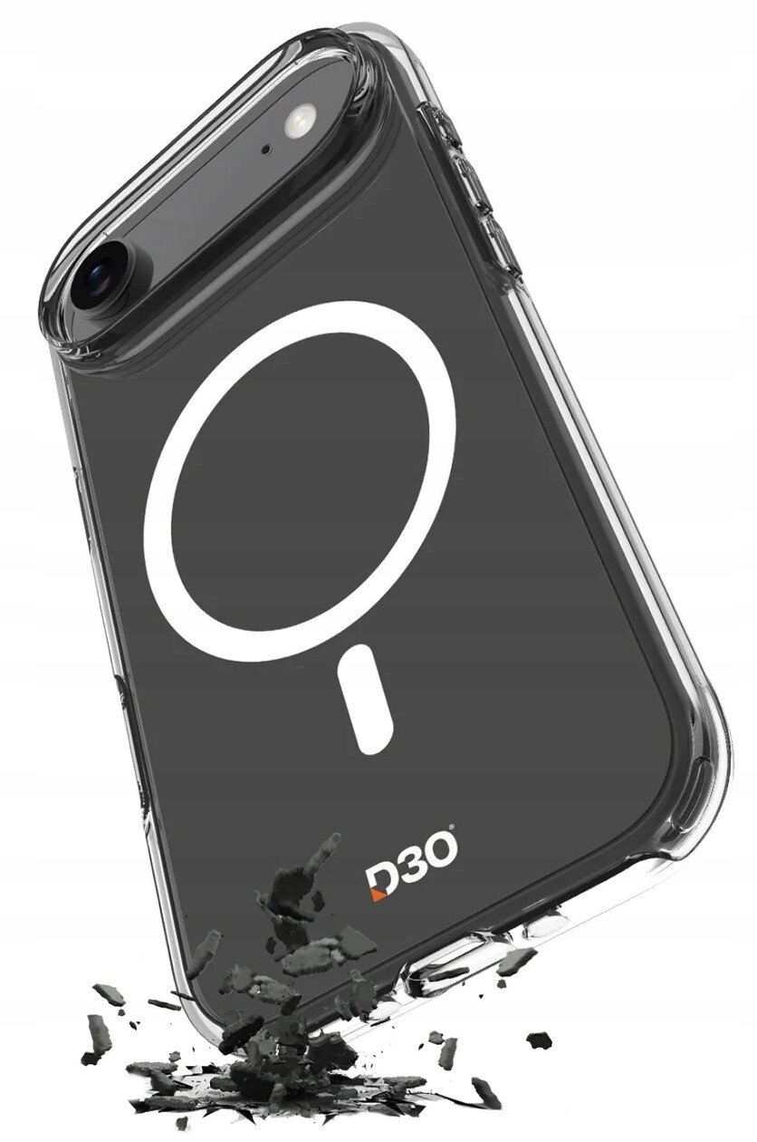 Etui Puro Impact Clear D3O Tpu+pc kompatybilne z MagSafe na iPhone 17 Air