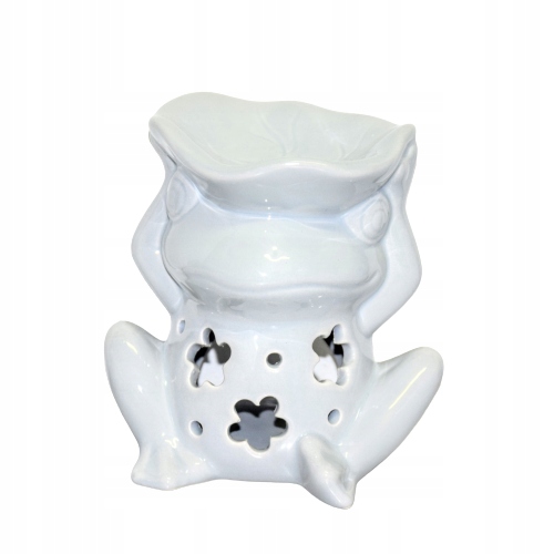 

Kominek Ceramiczny Na Olejek Lub Wosk Żaba Szary