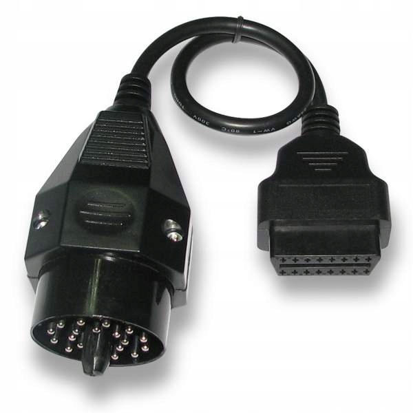 Adapter OBD2 OBD1 do Bmw 20 pin okrągły Zapłon Kodowanie E36 E38 E46 E39