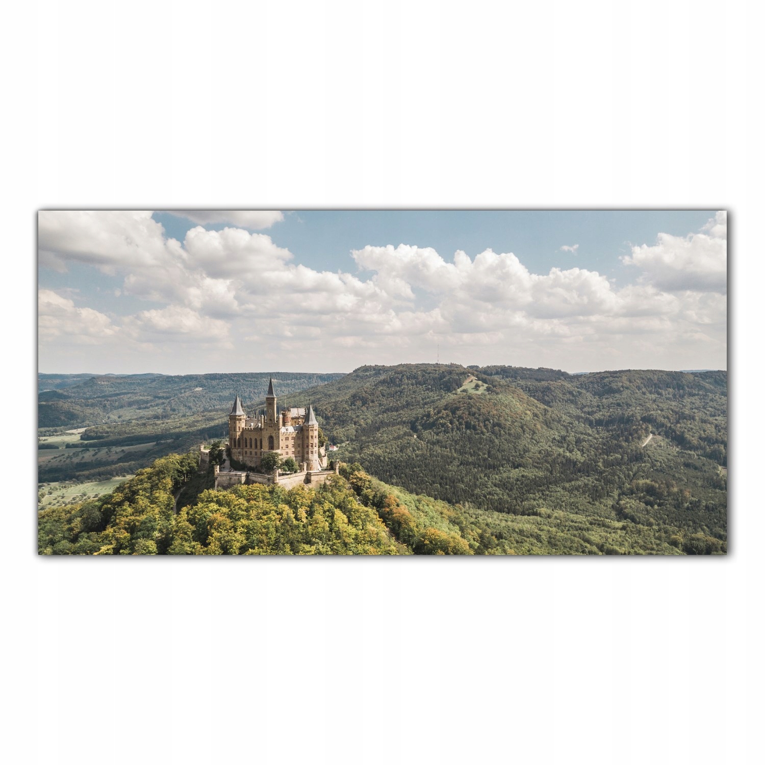 Zámek Hory Krajina 100x50 Panel tvrzené sklo