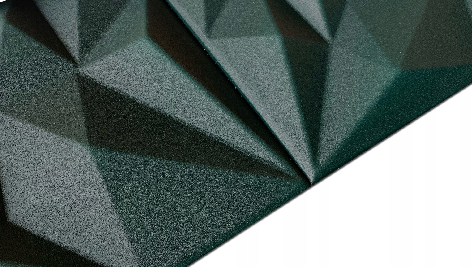 Kasetony Sufitowe 3D Ametyst Butelkowa Zieleń Jednostka sprzedaży sztuka