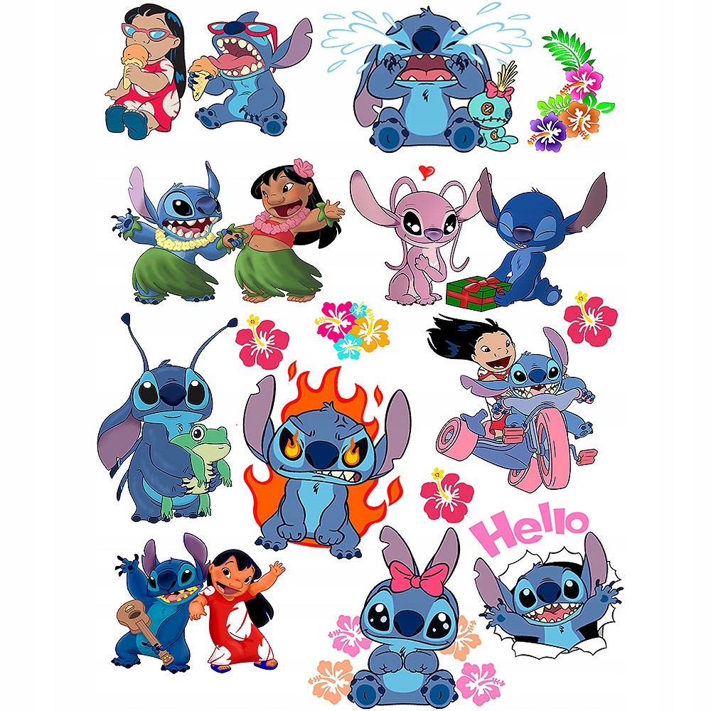 TATUAŻE ZMYWALNE DLA DZIECI DZIECIĘCE STITCH WZORY JAKOŚĆ Autor Ultimate