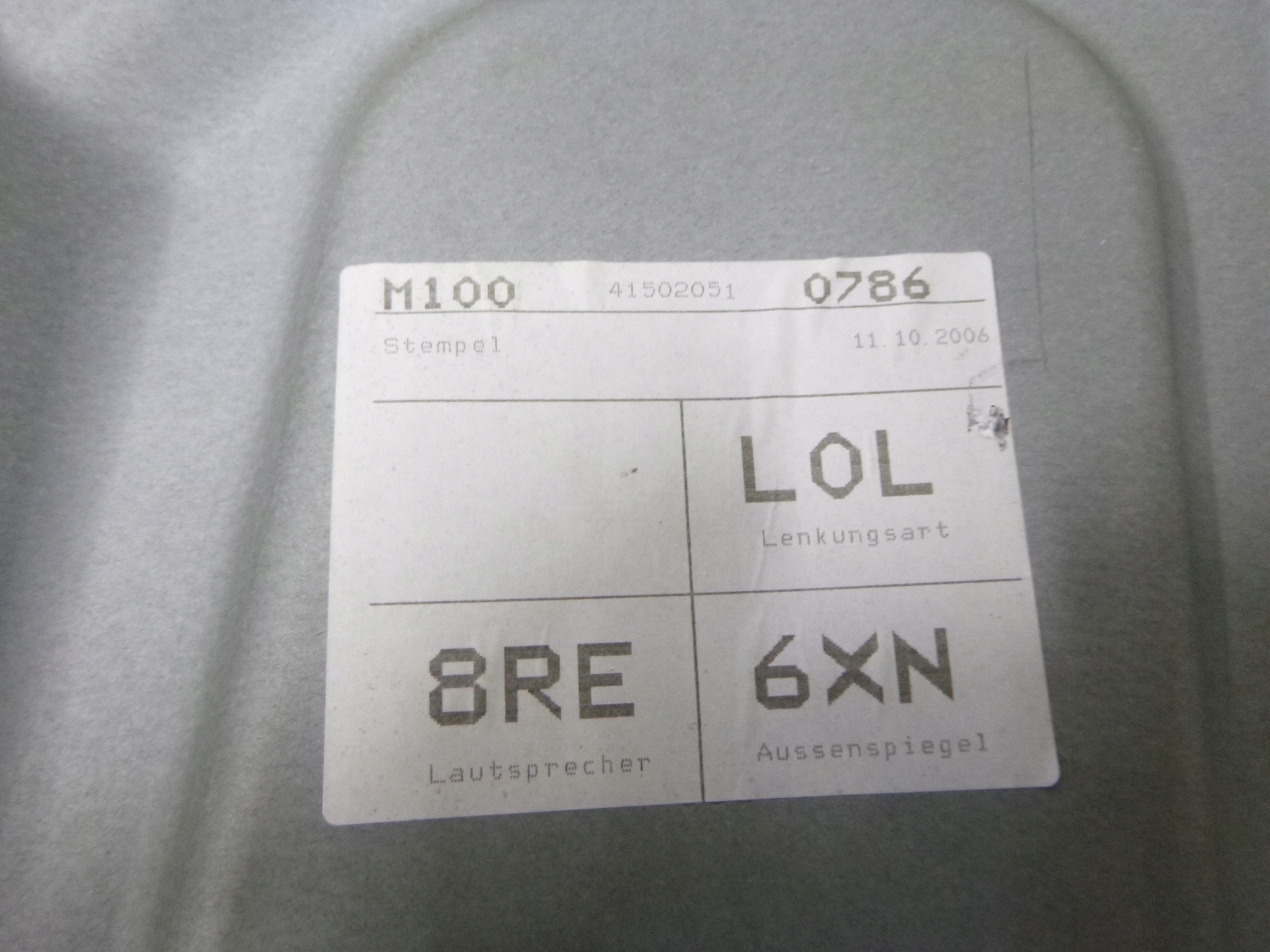 MÉCANISME VITRE AVANT DROITE VW TOURAN ET 06R.