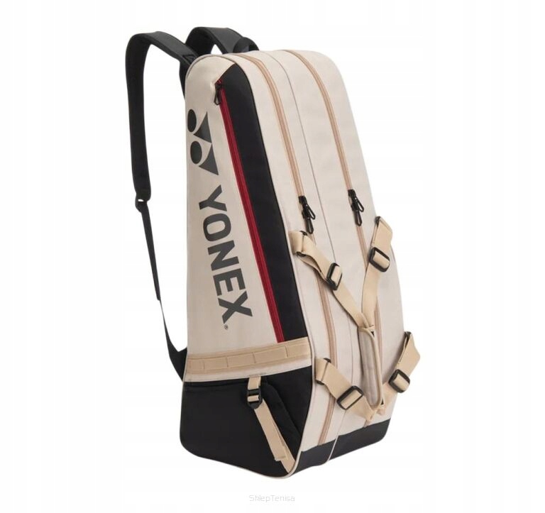 Torba tenisowa Yonex Gearlogic Racquet Bag 6 beżowa