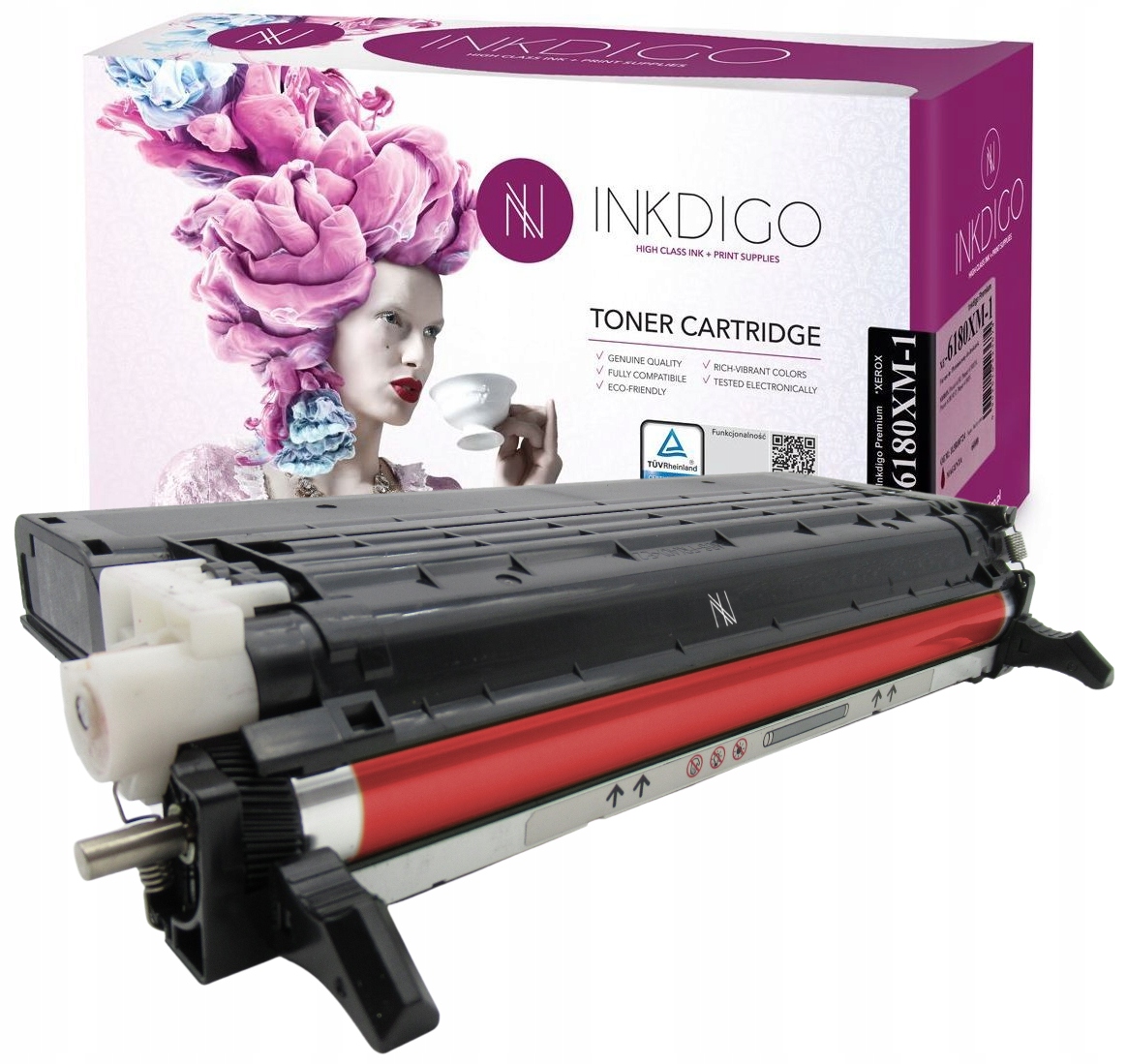 Toner Pro Xerox Phaser 6180MFP 6180N Magenta