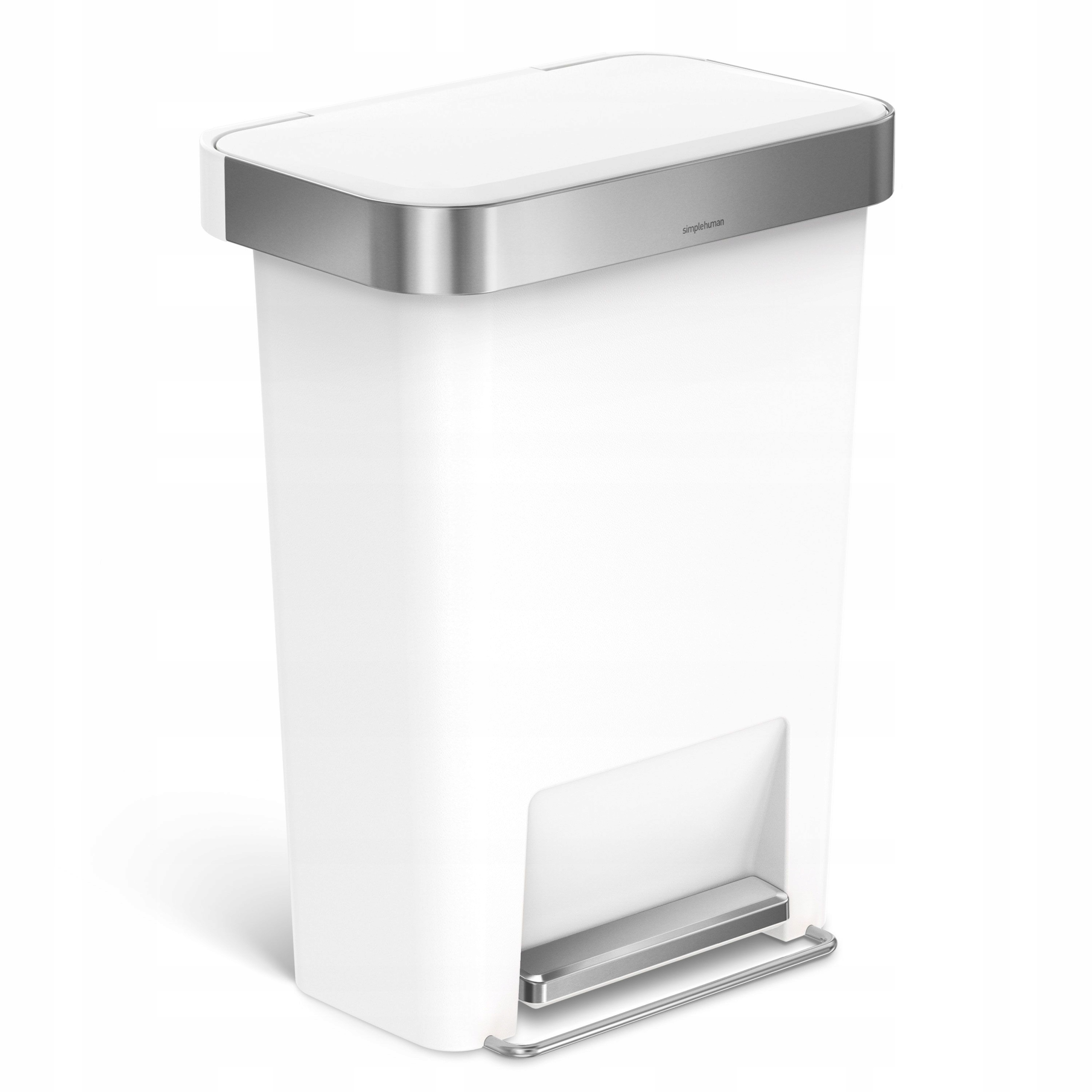 simplehuman Liner Pocket Pedálový kôš 45 l šedý