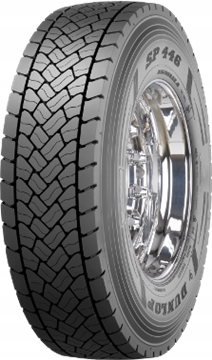 4x opony 225/75R17.50 DUNLOP SP446 129/127M