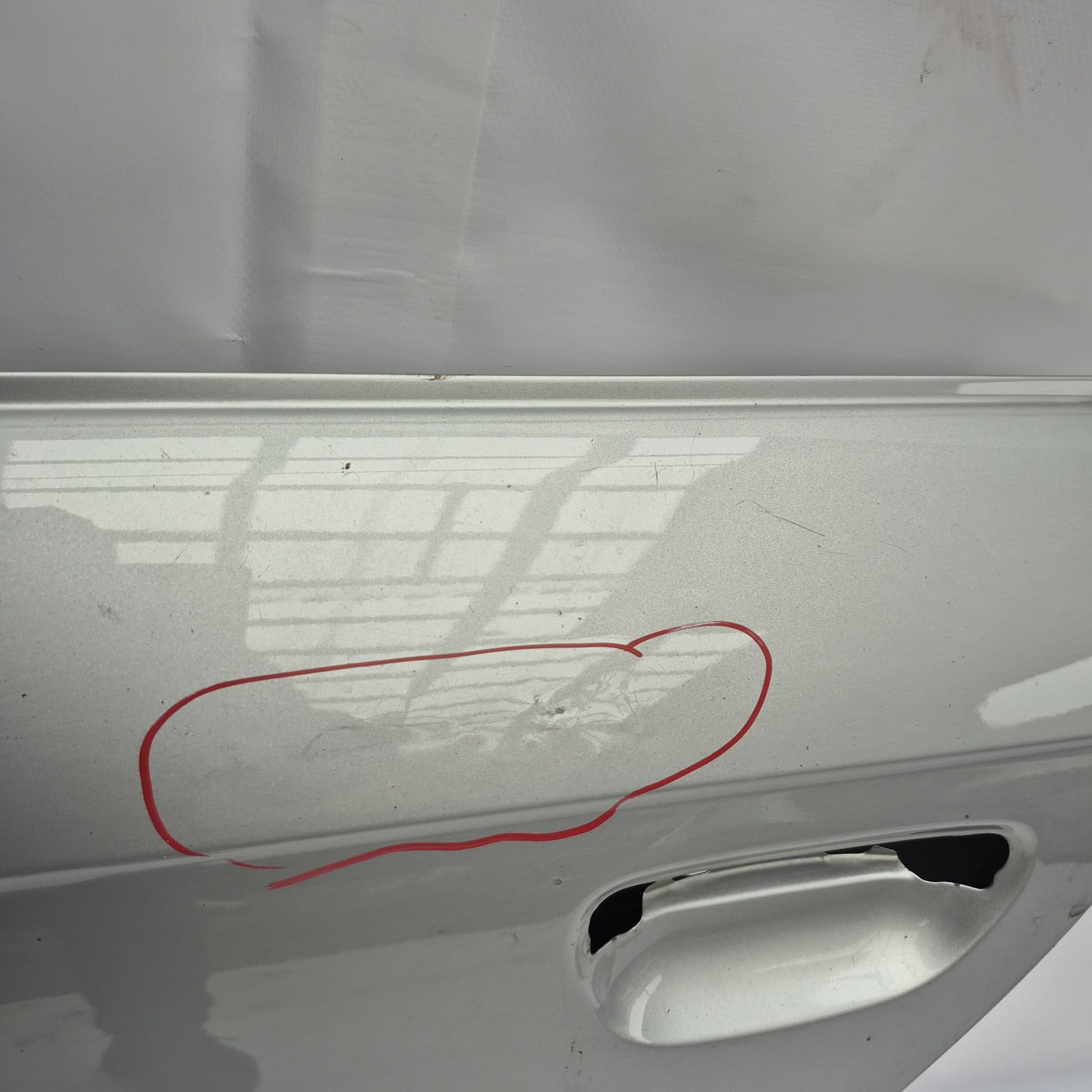AUDI A3 8P 04- tür links heck hinten