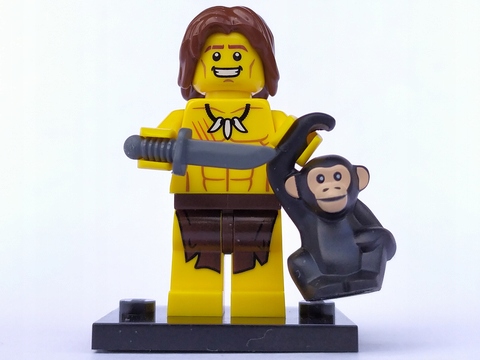 Lego Cmf Minifigures Junle Boy col07-10 Nový 8831 Série 7 Minifigurek