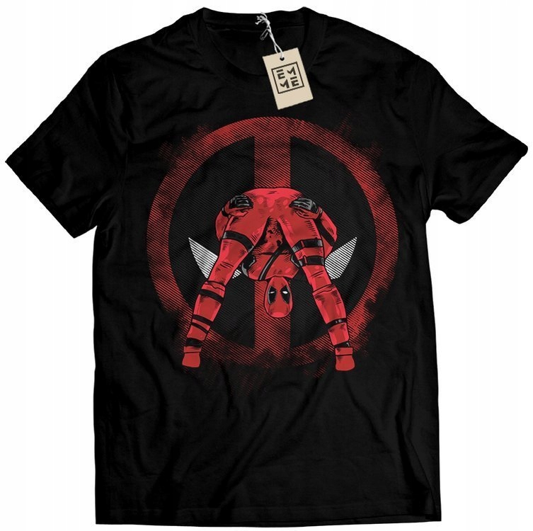 

Koszulka Męska Deadpool Marvel XL