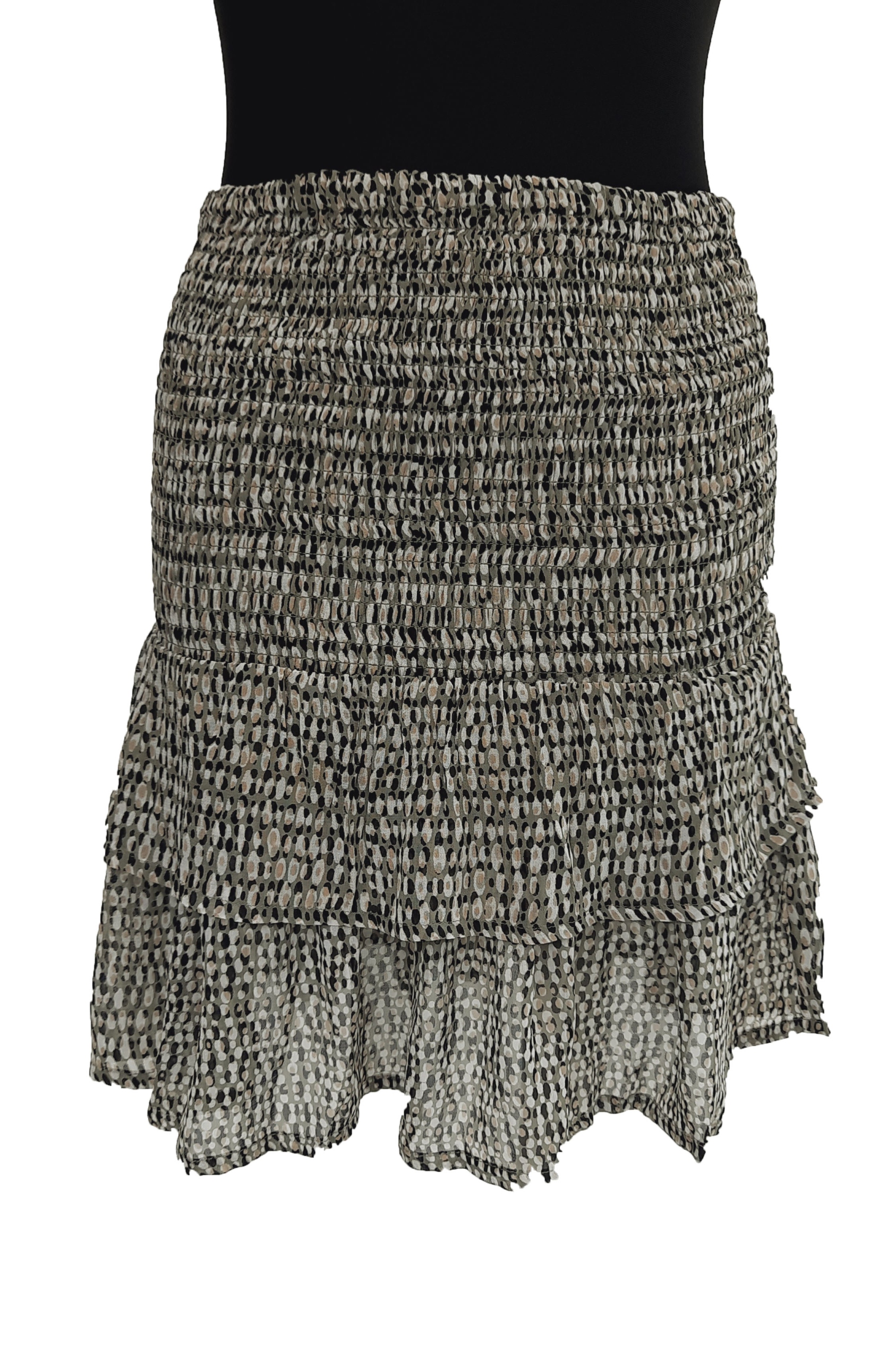 

Spódnica krótka z falbankami Part Two wiskoza 42