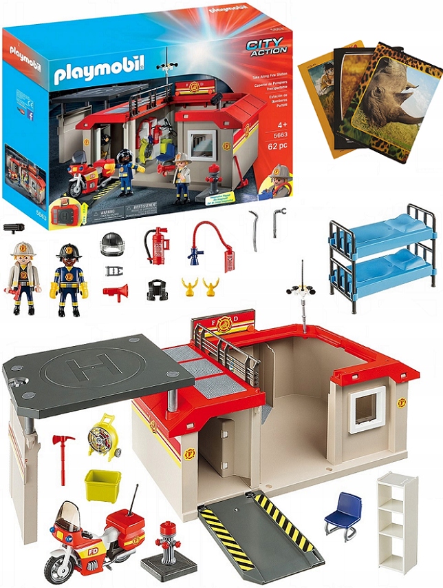 

Playmobil 5663 Przenośna Remiza Strażacka