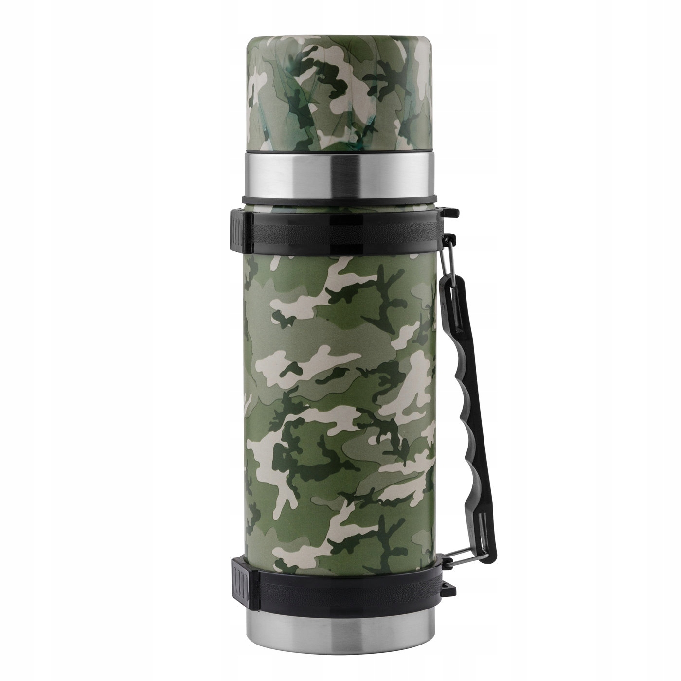 Termos nierdzewny duży z uchwytem Florina Moro 1 l