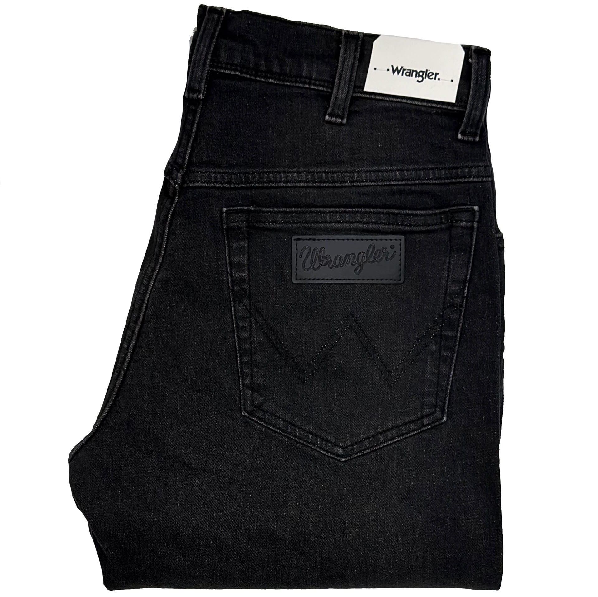 Wrangler Texas 821 Like A Champ pánské džíny rovné černé W30 L32