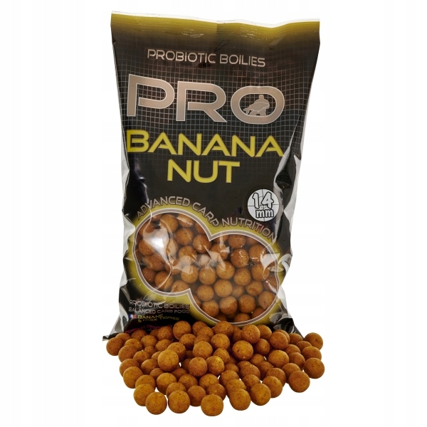 Kulki Proteinowe Starbaits Pro Banana Nut 14MM 2KG