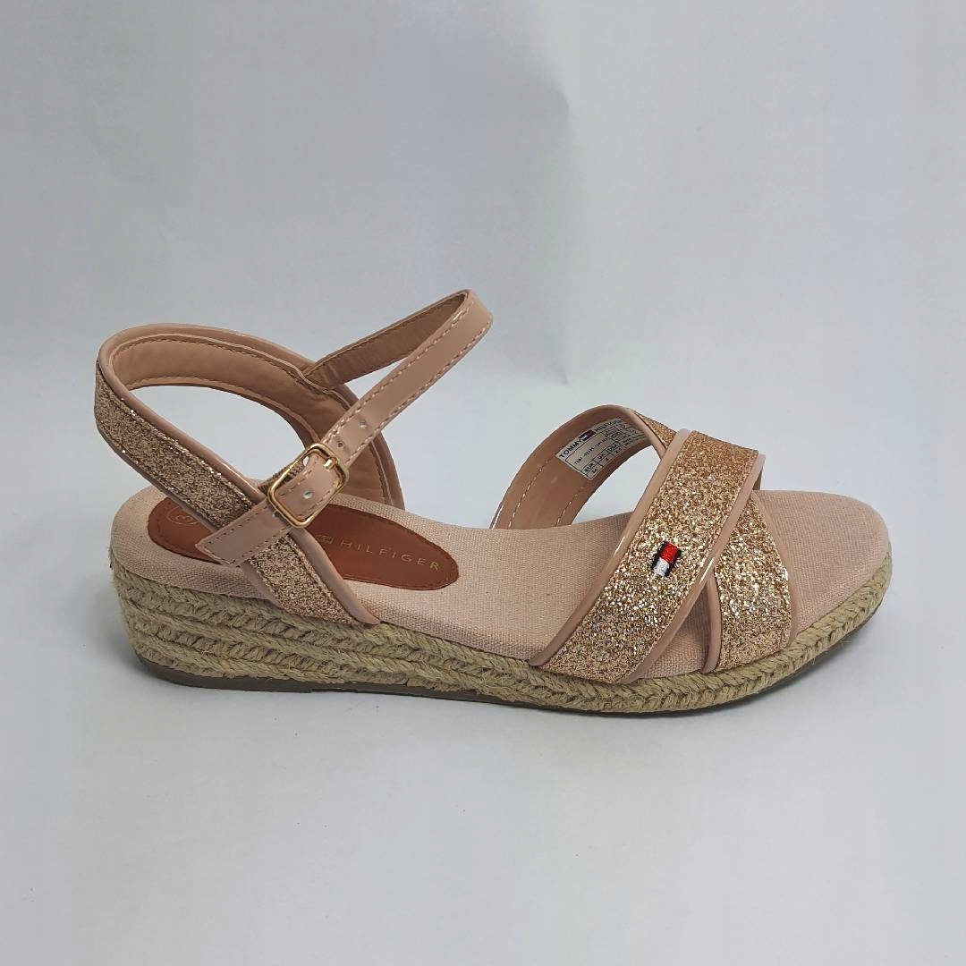 Dámské sandály Tommy Hilfiger T3A7-32186-1380363 Powder Pink 38, Růžová