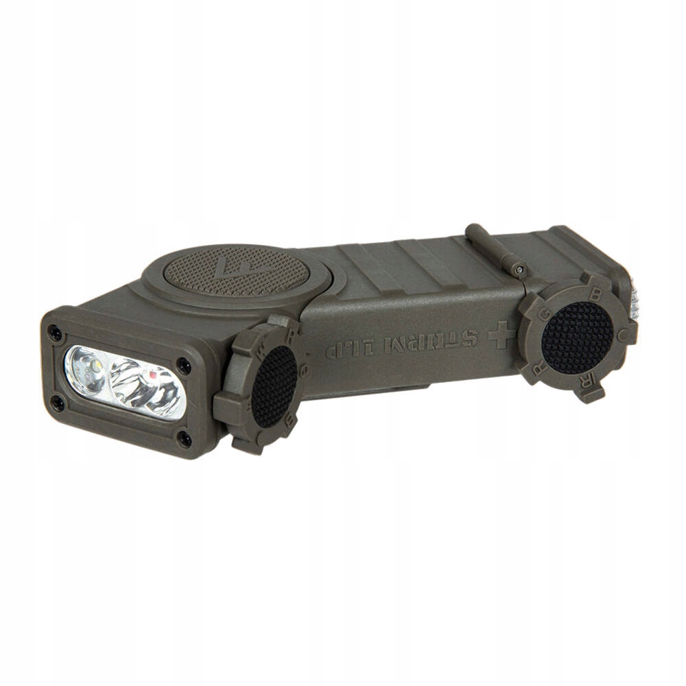 Taktická svítilna na helmu Mactronic Storm 1LP Led Rgb Ir Olive Drab