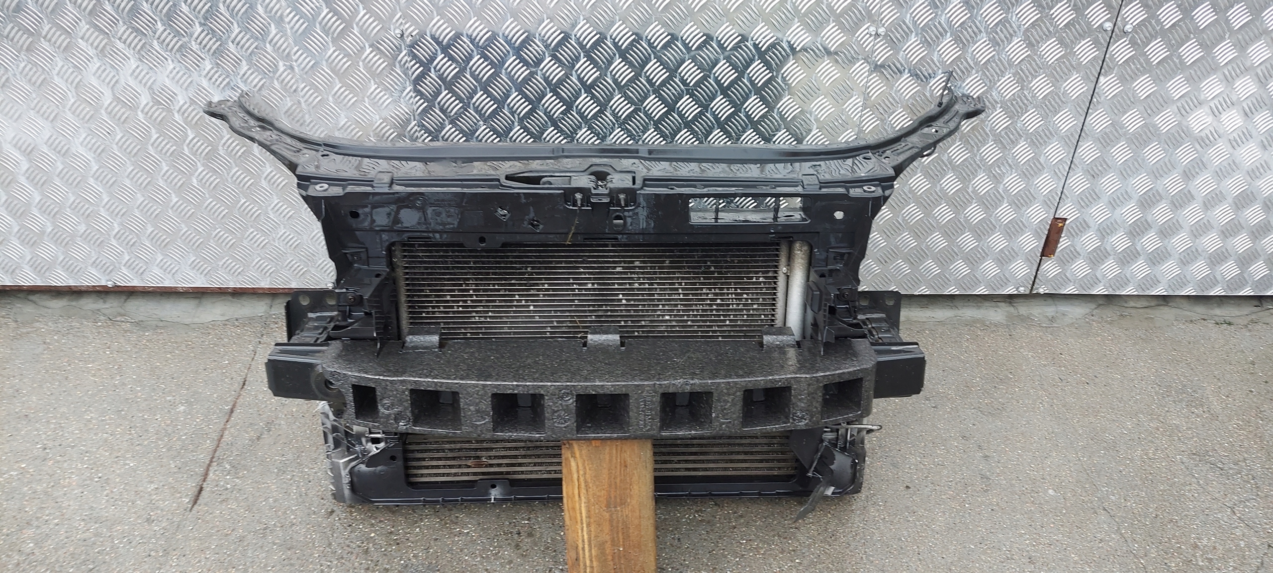 support panel for radiators complete SKODA FABIA II LIFT ROOMSTER LIFT 10-15