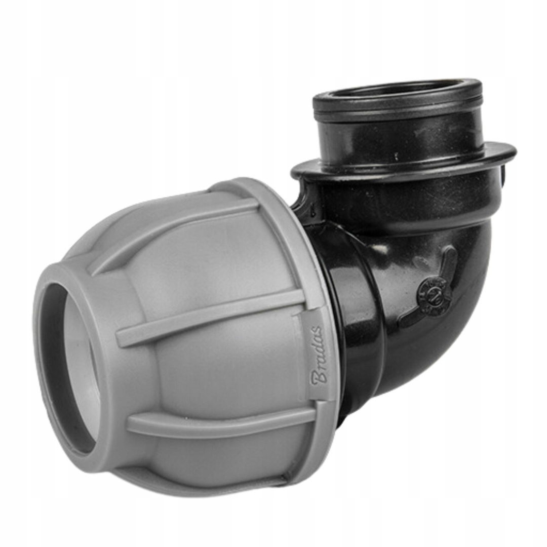 KOLANO KOLANKO SKRĘCANE PE 32 GW 1 DO RURY WĘŻA ZŁĄCZKA RURA