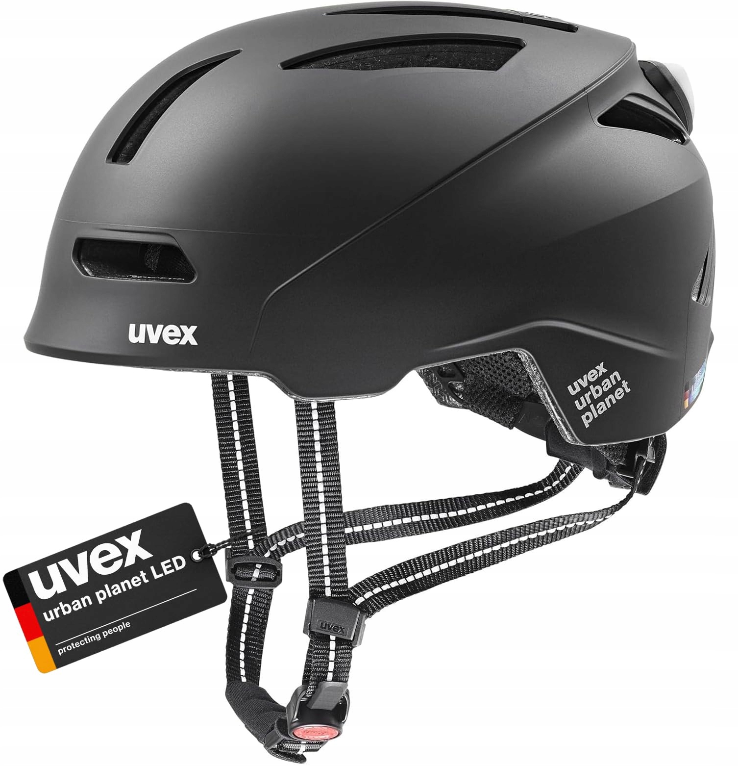 Cyklistická přilba Uvex Urban Planet Led vel.