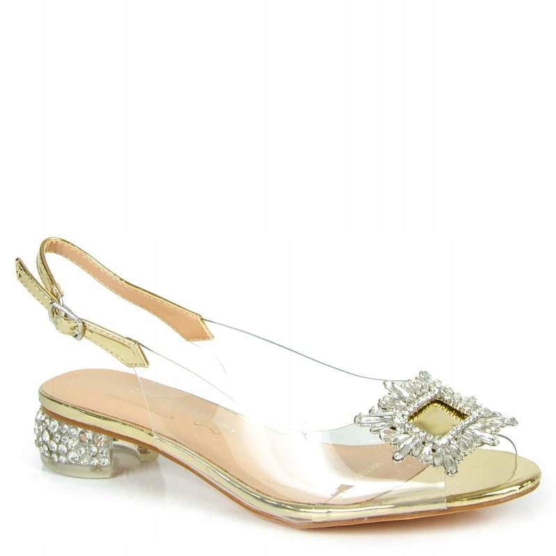 S.Barski Transparentní sandály MR1037-05 vel. 37