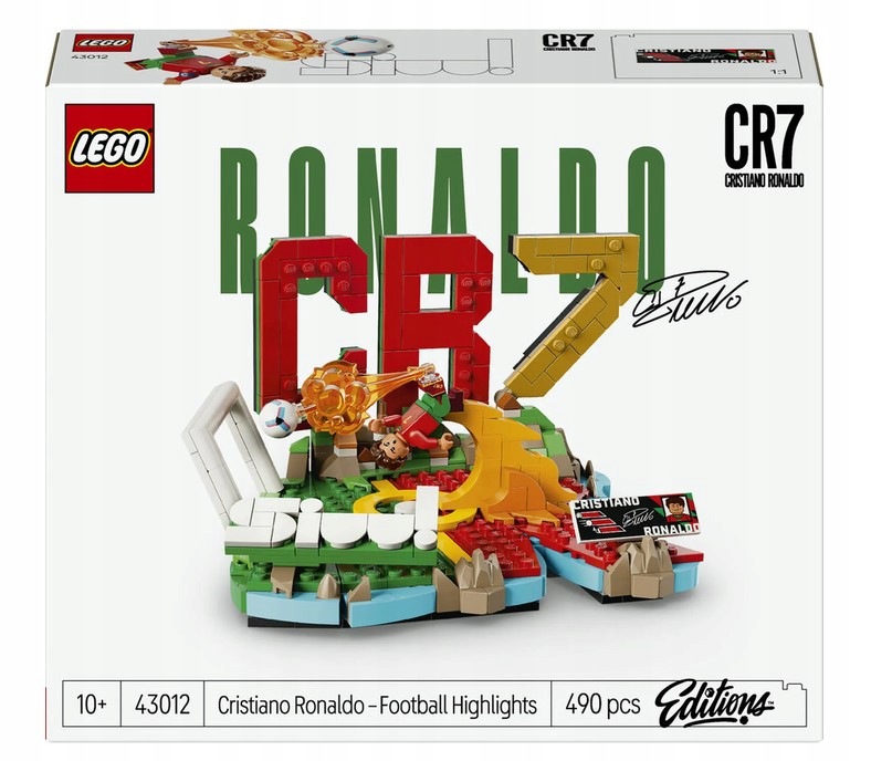 Stavebnice Cristiano Ronaldo Fotbalové Momenty 43012 Lego Fotbal