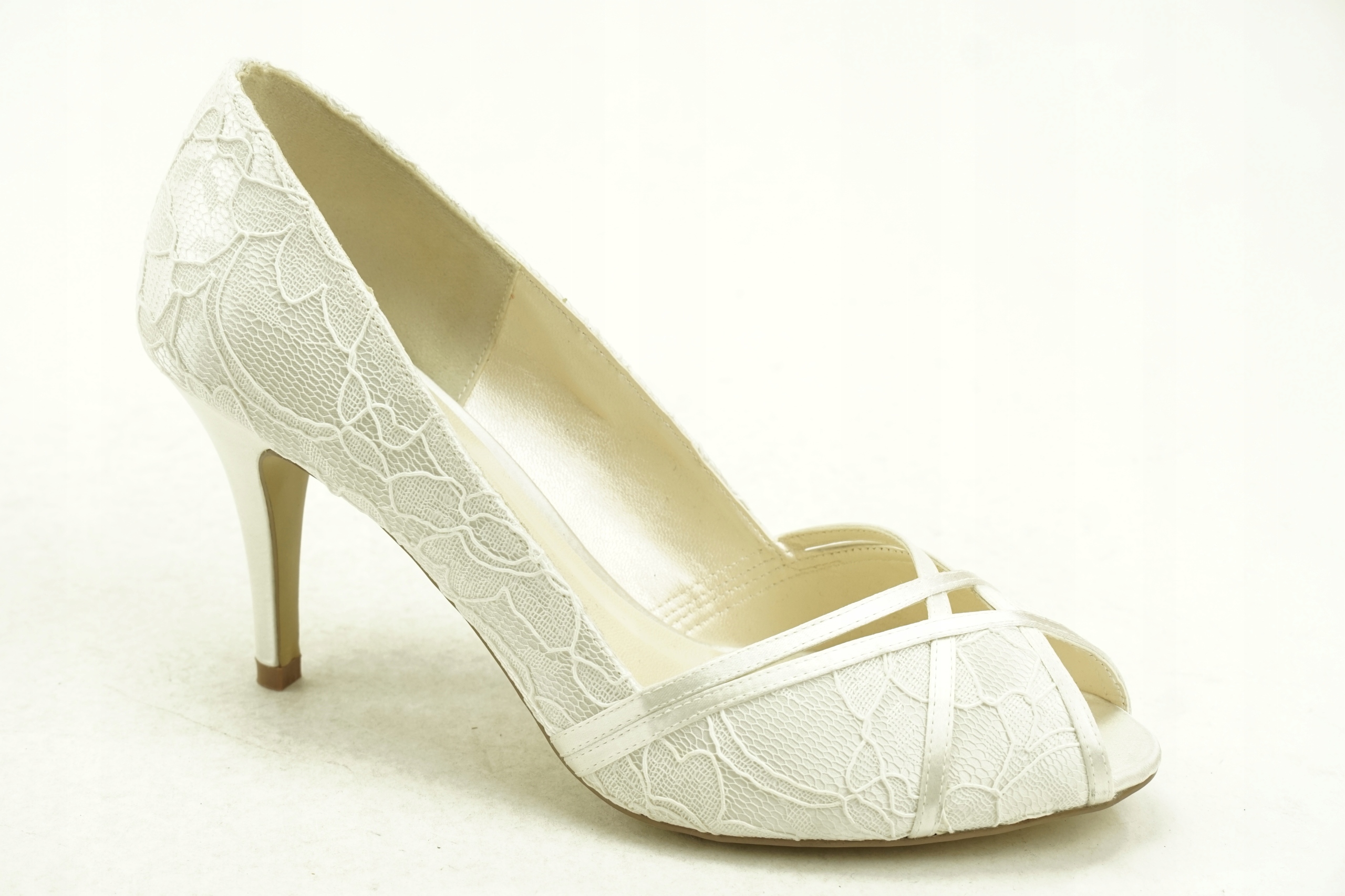 PARADOX LONDON PINK ślubne czółenka 39 BB27